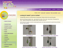 Tablet Screenshot of lancasterbead.com